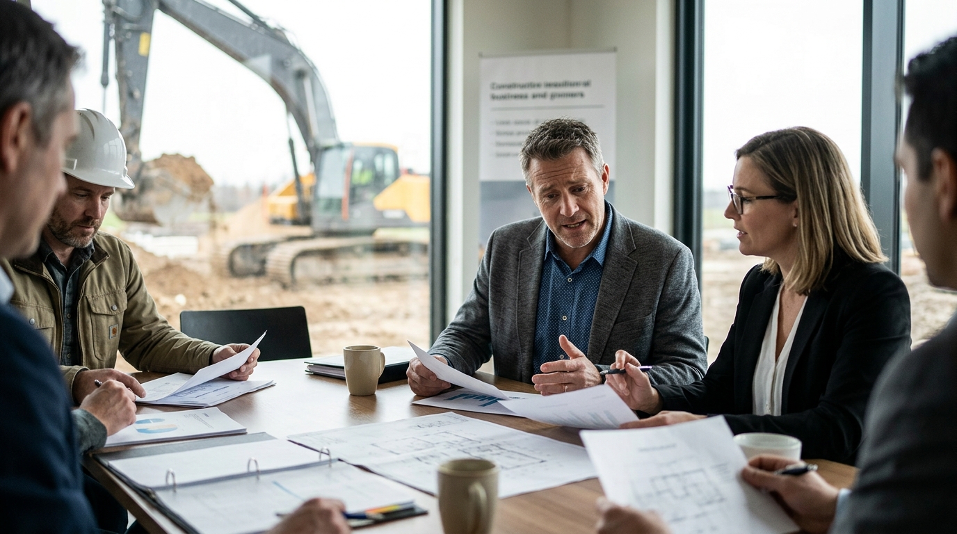 Illustration: Getting Excavator Loans with Bad Credit in 2026: A Contractor's Guide