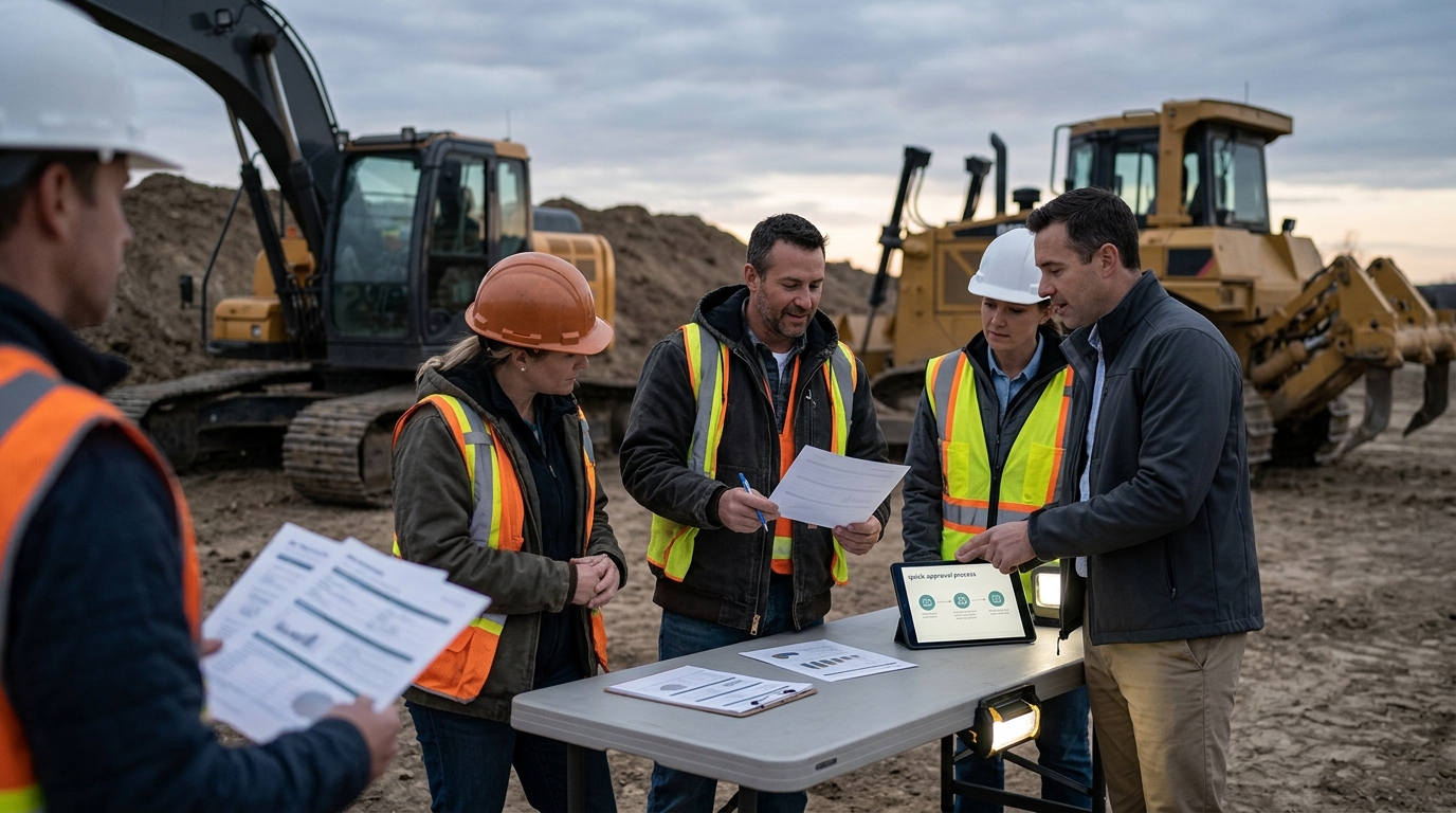 Illustration: Quick Approval Heavy Machinery Loans: A 2026 Guide for Excavation Contractors