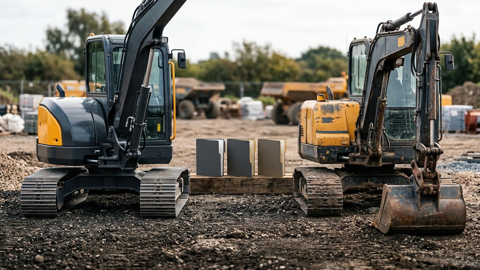 New vs Used Excavator Financing — excavation contractor equipment decision guide
