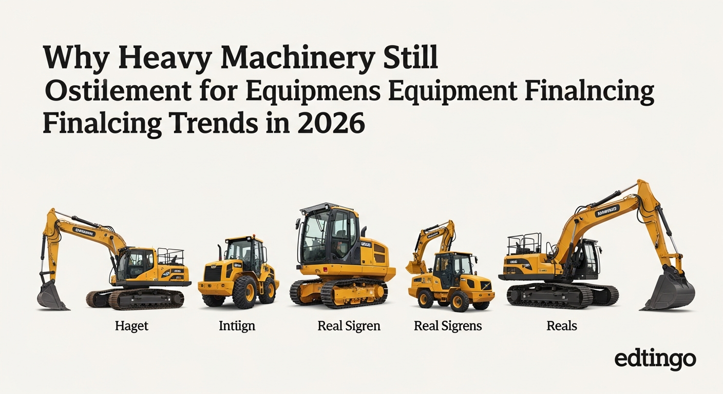 Illustration: Why Heavy Machinery Still Dominates Equipment Financing Trends in 2026