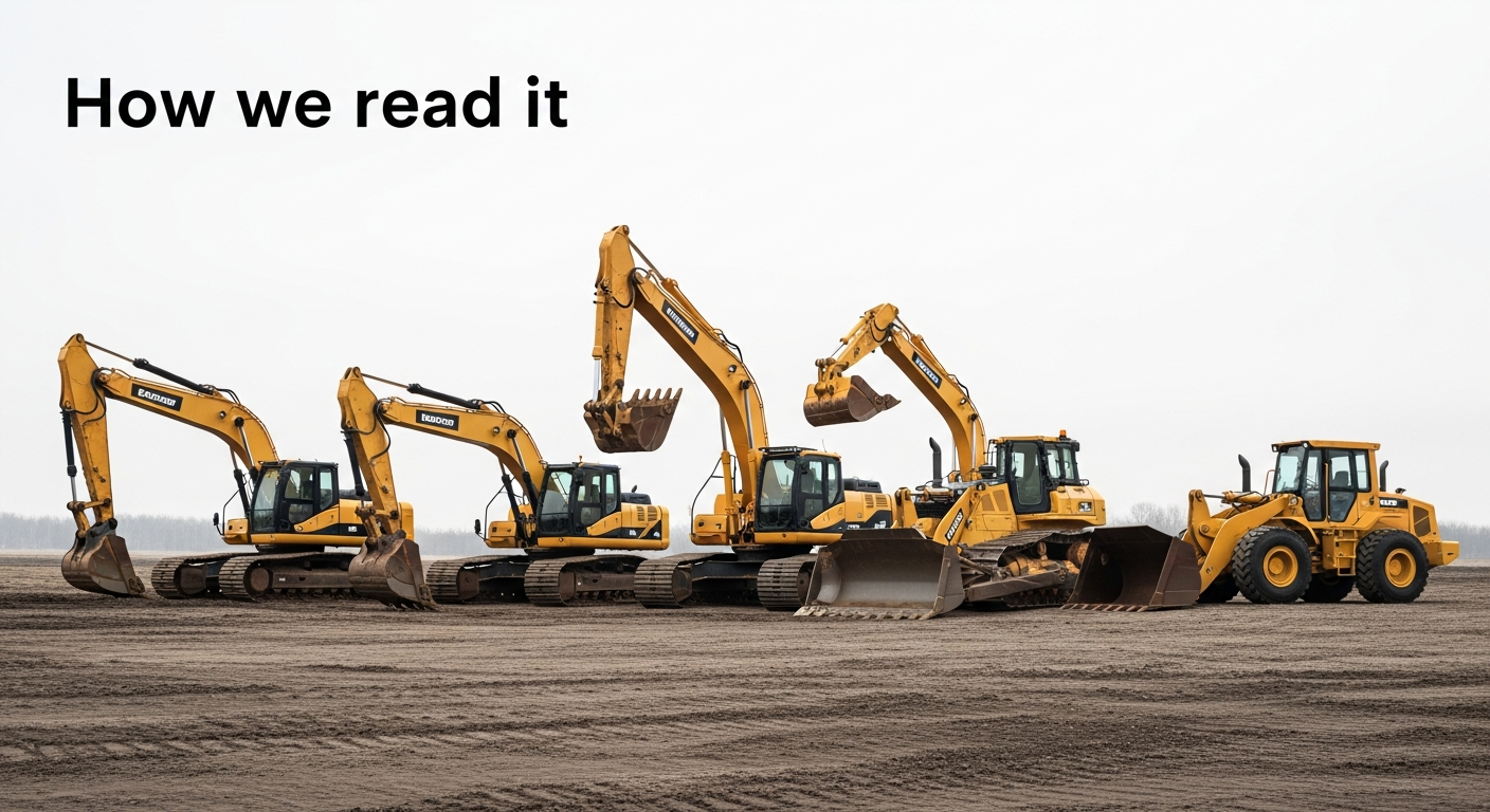 Illustration for How we read it: Construction Equipment Remains Top Asset Class for Finance Sector